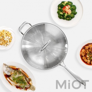 Сковорода вок Xiaomi Yi wu yi shi Wok 32 см
